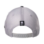black and white tropical print hat from Black Clover