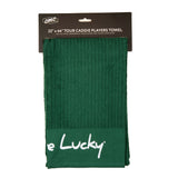 Live Lucky Caddie Towel GREEN